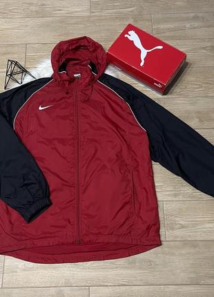 Чоловіча вінтажна куртка вітровка nike City l оригінал