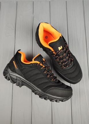 Кроссовки меррелл термо merrell vibram thermo black orange9 фото