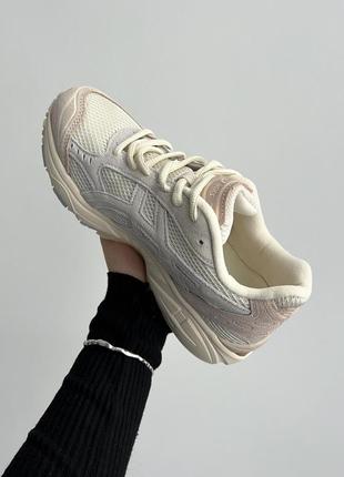 Жіночі кросівки asics gel-kayano 14 peach Glacier асікс персикового з кремовим кольорів4 фото