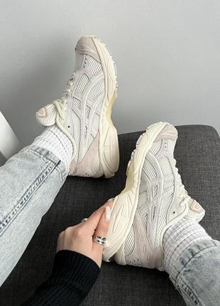Жіночі кросівки asics gel-kayano 14 peach Glacier асікс персикового з кремовим кольорів6 фото