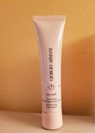 Giorgio armani BLAZERS neo nude glow foundation тональна основа