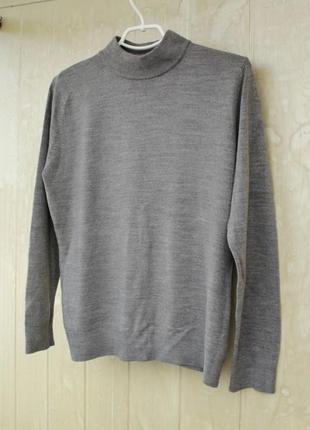 Базовий сірий светр2 фото