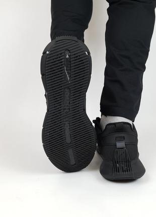 Кроссовки мужские термо черные reebok zig kinetica. обувь мужская спортивная еврозима черная рибок зик кинетик9 фото