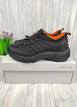 Кроссовки меррелл термо merrell ice cap moc thermo black orange10 фото