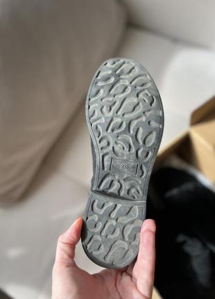 Чорні базові високі чоботи-панчохи / сапоги-чулки по нозі8 фото