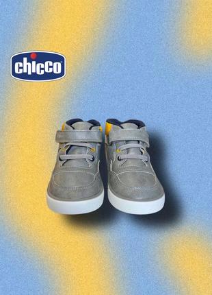 Детские ботинки кроссовки chicco на мальчика2 фото