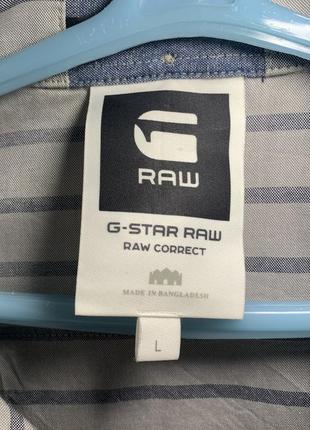 Рубашка с коротким рукавом g-star raw шведка/футболка/тенниска3 фото