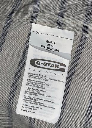 Рубашка с коротким рукавом g-star raw шведка/футболка/тенниска5 фото