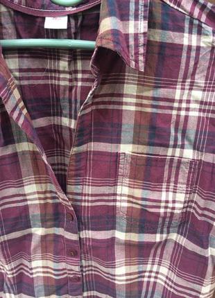 Сорочка в клітинку, рубашка в клетку s.oliver