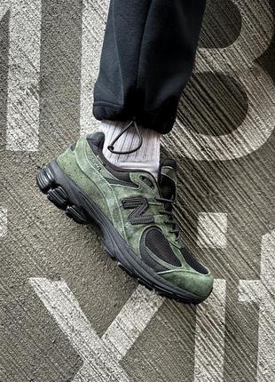 Чоловічі кросівки зелені jjjjound x New Balance FuelCell Impulse