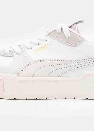 Puma cali sport mix "white-marshmallow"1 фото