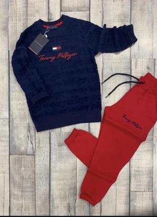 Спортивний дитячий костюм tommy hilfiger1 фото