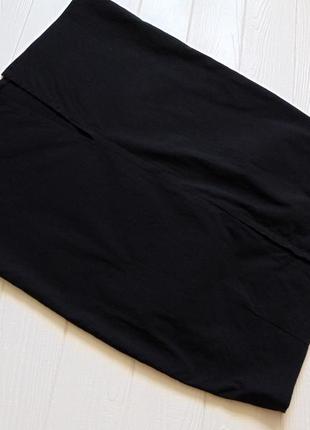 Pilot. размер 10 или s-m. чёрная стрейчевая юбка для девушки8 фото