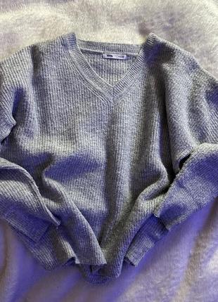 Теплий пуловер м