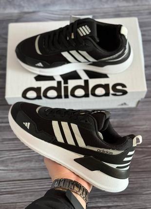 Кросівки adidas running black7 фото