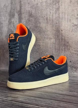 Кросівки nike air force blue orange