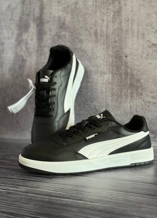 Кросівки puma court ultra lite black white