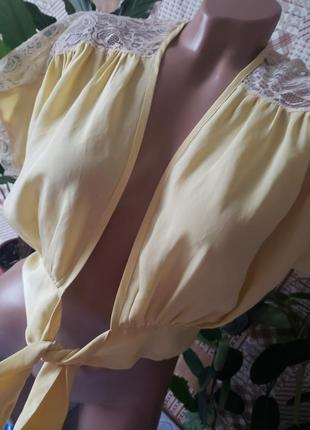 Блуза на завязку,болеро4 фото