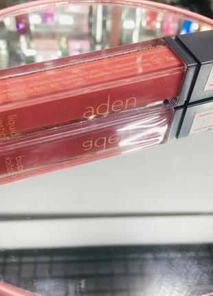 Суперстійка рідка матова помада aden liquid lipstick 7 мл.