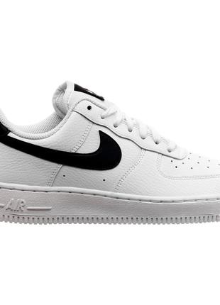 Кроссовки женские nike air force 1 low white black m (dd8959-103) 39 черно-белый2 фото