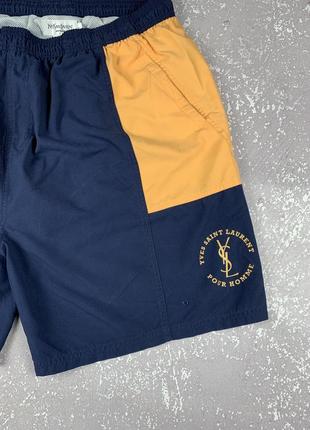 Ysl yves saint laurent vintage мужские шорты винтаж пляжные2 фото