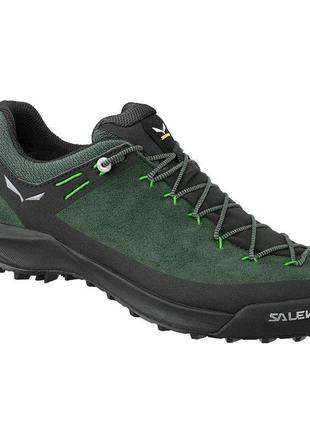 Кроссовки salewa ms wildfire leather 42 зеленый (1054-013.001.5383)