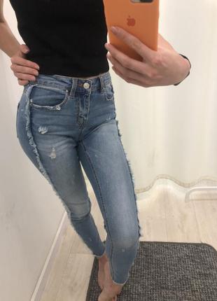 Джинсы skinny stradivarius6 фото