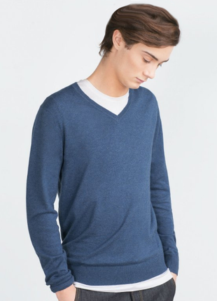 Пуловер шелк с кашемиром