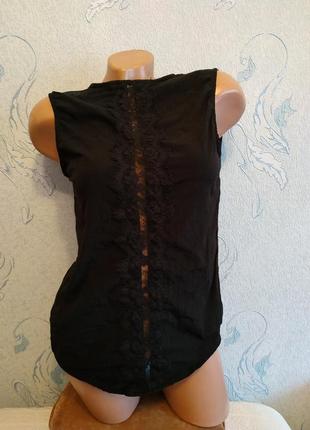 Черная кофточка , блуза