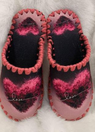Женские текстильные тапочки vends 0139б 36-37 23,5 см розовый