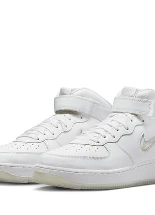 Кроссовки мужские nike air force 1 mid ’07 (dz2672-101) 42 белый