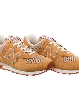 Кроссовки мужские new balance 574 (ml574bt2) 45.5 светло-коричневый5 фото