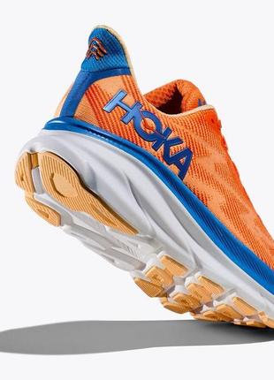 Мужские кроссовки для бега/трекинга hoka ( 1127895 ) m clifton 9 orange размер 40.54 фото