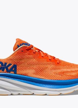 Мужские кроссовки для бега/трекинга hoka ( 1127895 ) m clifton 9 orange размер 40.5