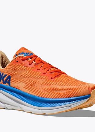 Мужские кроссовки для бега/трекинга hoka ( 1127895 ) m clifton 9 orange размер 40.56 фото