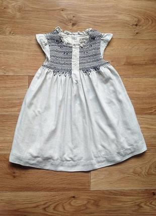 Крута  льняна сукня