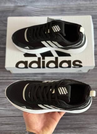 Кросівки adidas running black6 фото