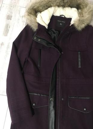 Трендовая куртка-пальто цвета марсала от dorothy perkins3 фото