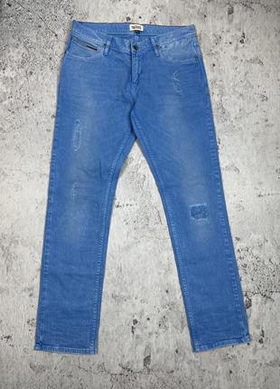 Мужские светлые джинсы tommy hilfiger denim1 фото