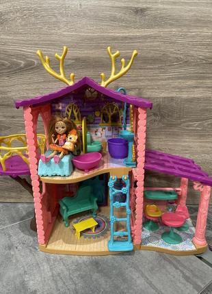 Игровой набор enchantimals лесной домик оленя данессы энчантималс cozy deer house