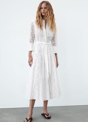 Zara біла сукня , xs/a
