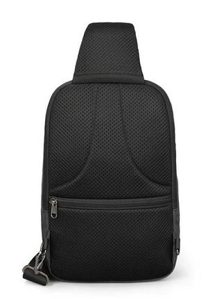 Мужская сумка через плечо tigernu t-s8061 32 х 20 х 11 см черно-серый3 фото