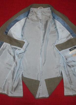 Barutti чоловічий піджак вовна, льон, шовк італія3 фото