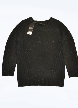Чорний джемпер светр george для хлопчика 5-6 років4 фото