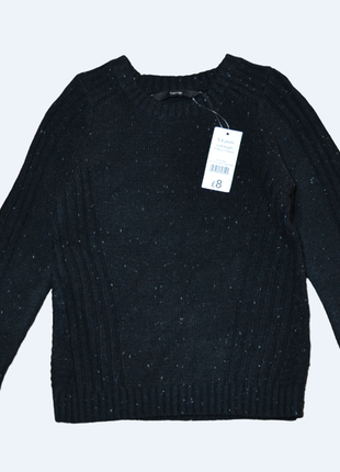 Чорний джемпер светр george для хлопчика 5-6 років1 фото