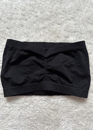 Топ бондо чорний ліф