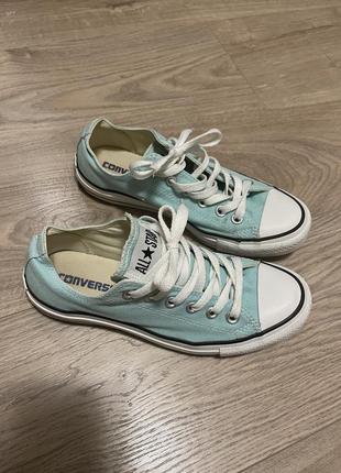 Converse м‘ятні класичні кеди оригінал2 фото