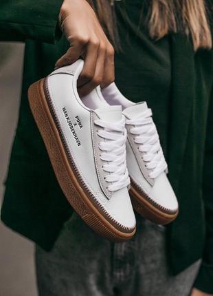 Жіночі кросівки puma han kjobenhavn white3 фото