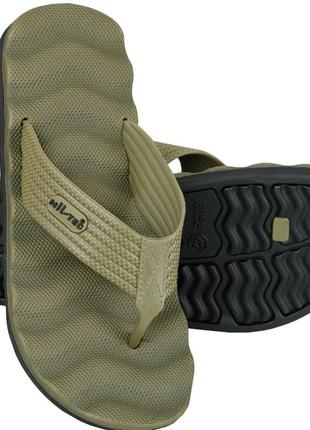 Вьетнамки (шлепанцы) тактические из пены eva mil-tec "combat sandals" олива 12893001 размер 45