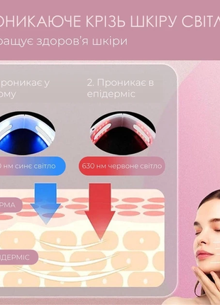 Аппарат для подтяжки подбородка v face beauty meter 5 режимов 8 уровней интенсивности белый7 фото